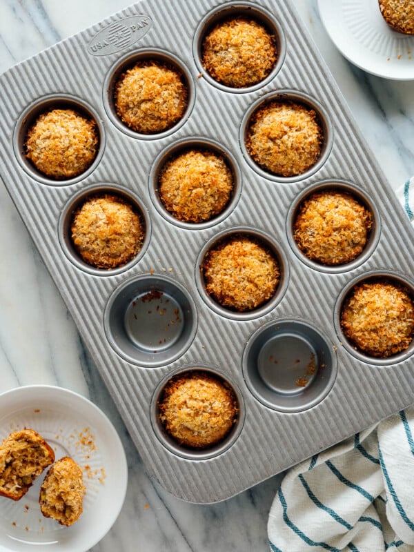 banana coconut muffins recipe