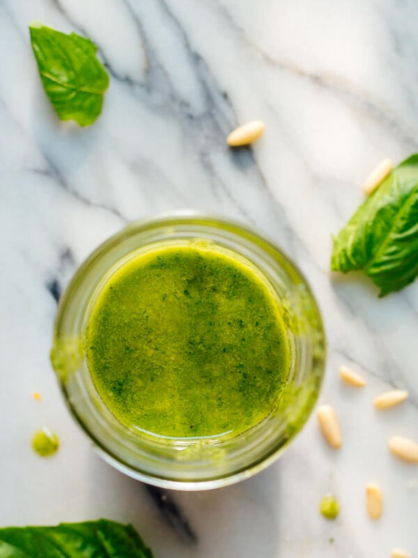 Basil Pesto Vinaigrette recipe