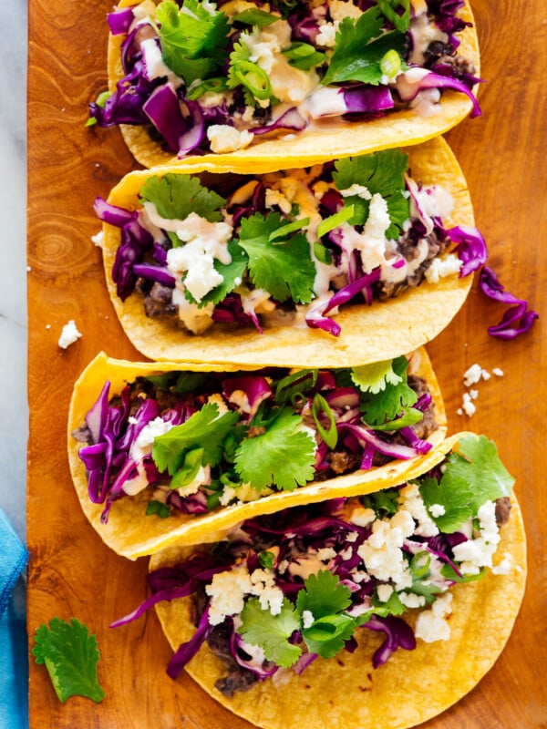 black bean tacos recipe