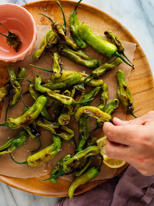 charred shishito peppers recipe