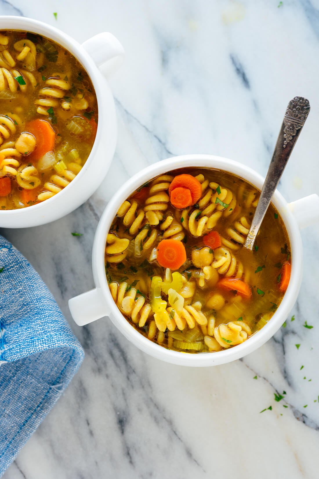 chickpea noodle soup recipe