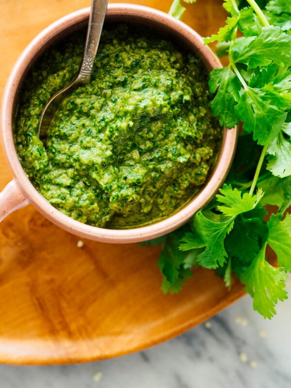 cilantro hemp pesto recipe