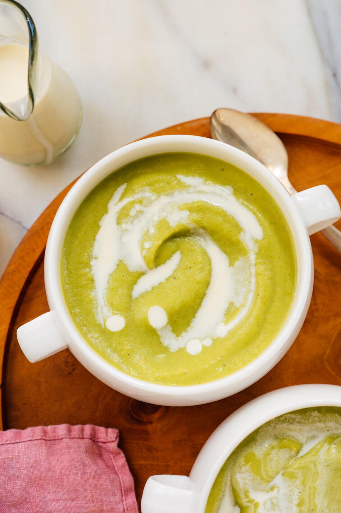 cream of broccoli soup recipe