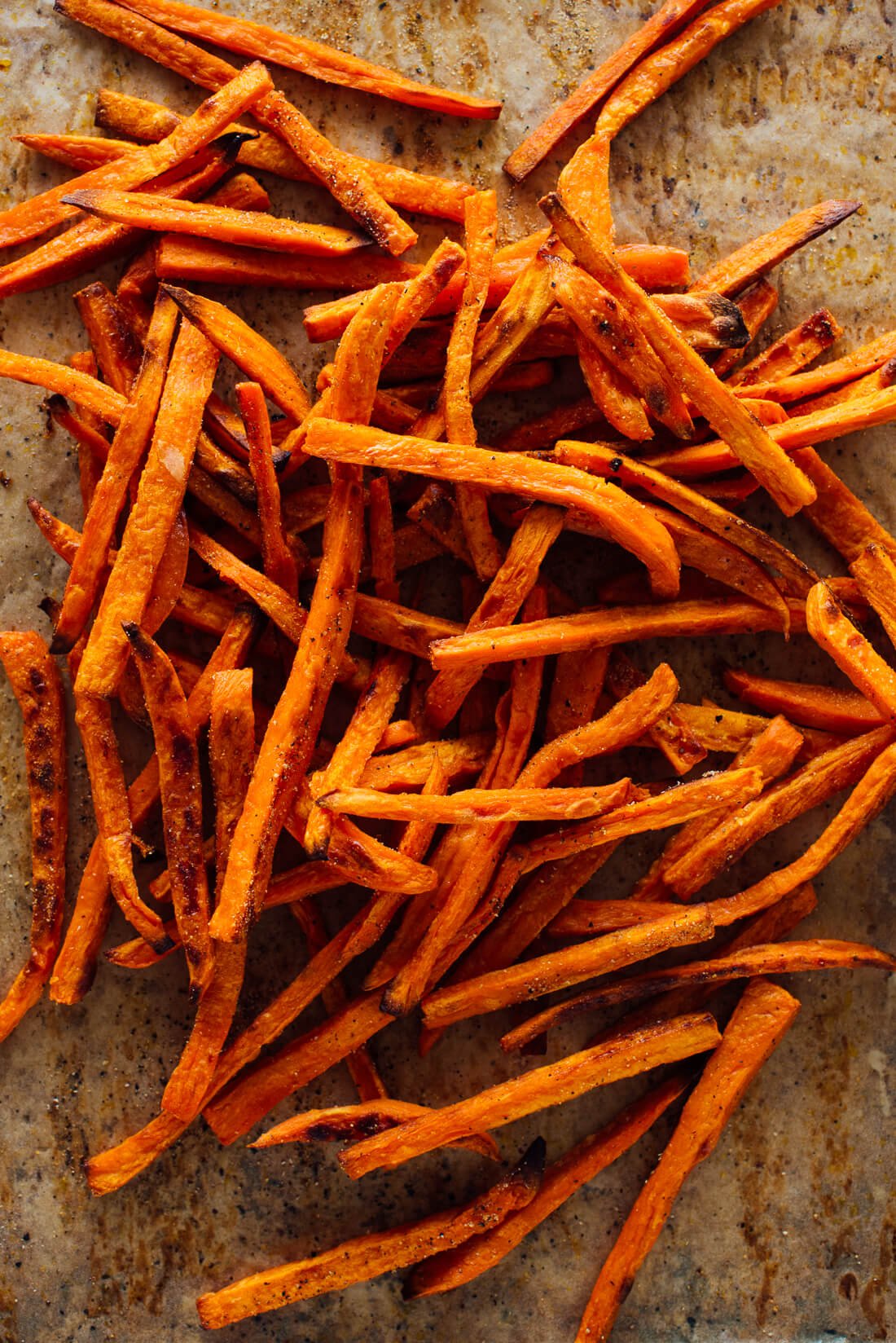 crispy baked sweet potato fries recipe