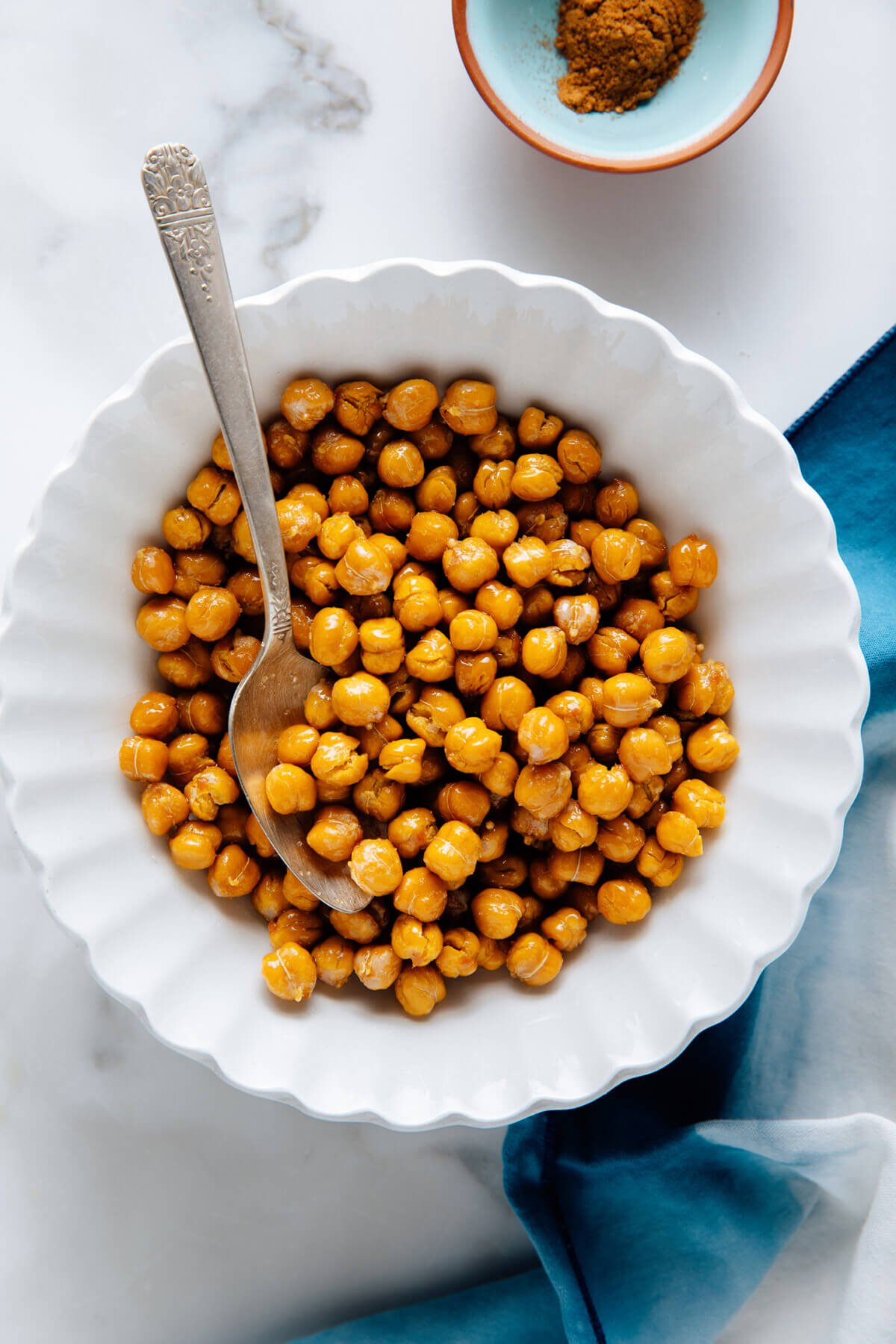 crispy roasted chickpeas recipe