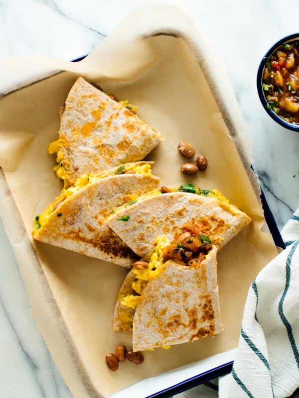 easy breakfast quesadillas