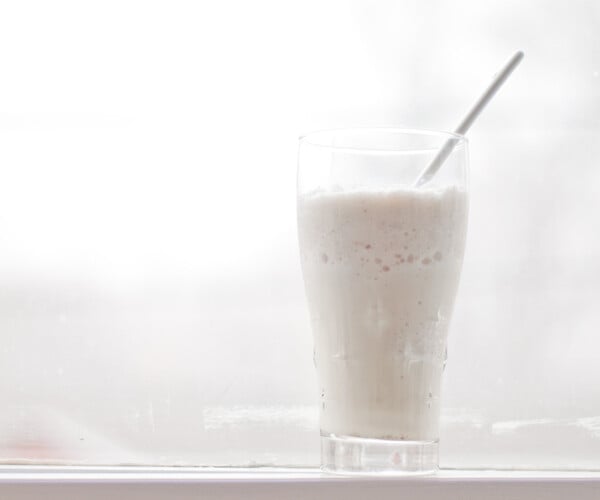 eggnog milkshake