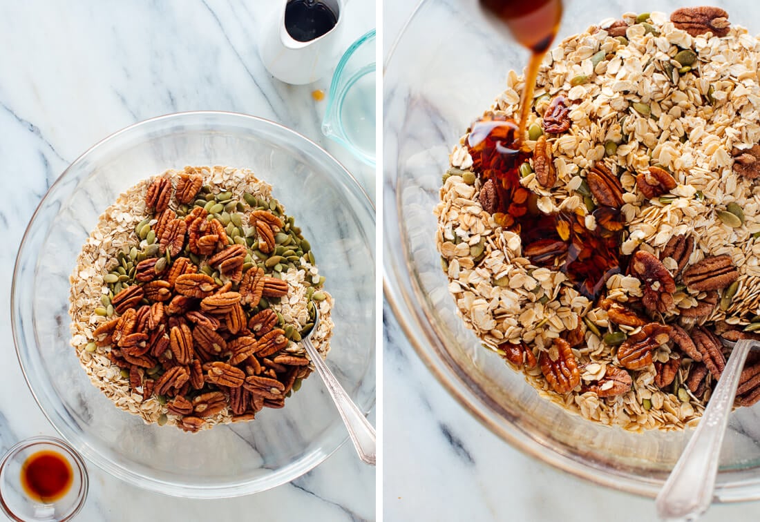 granola ingredients