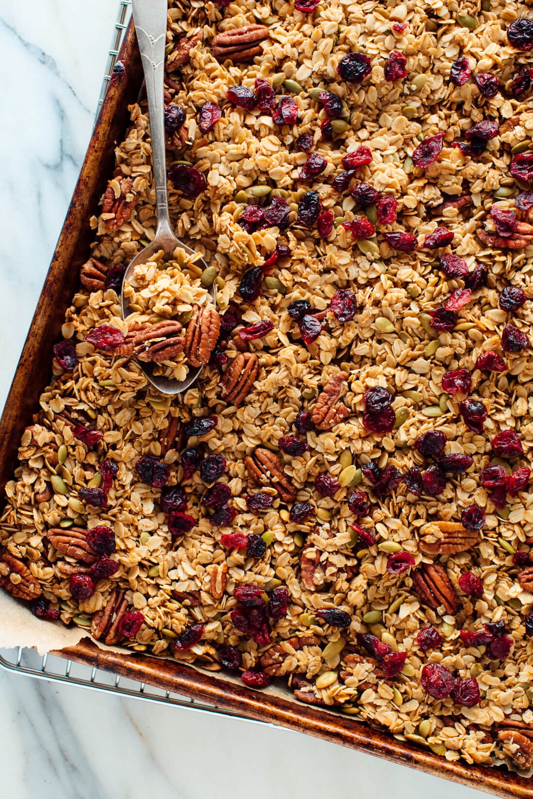 granola recipe with dried cranberries