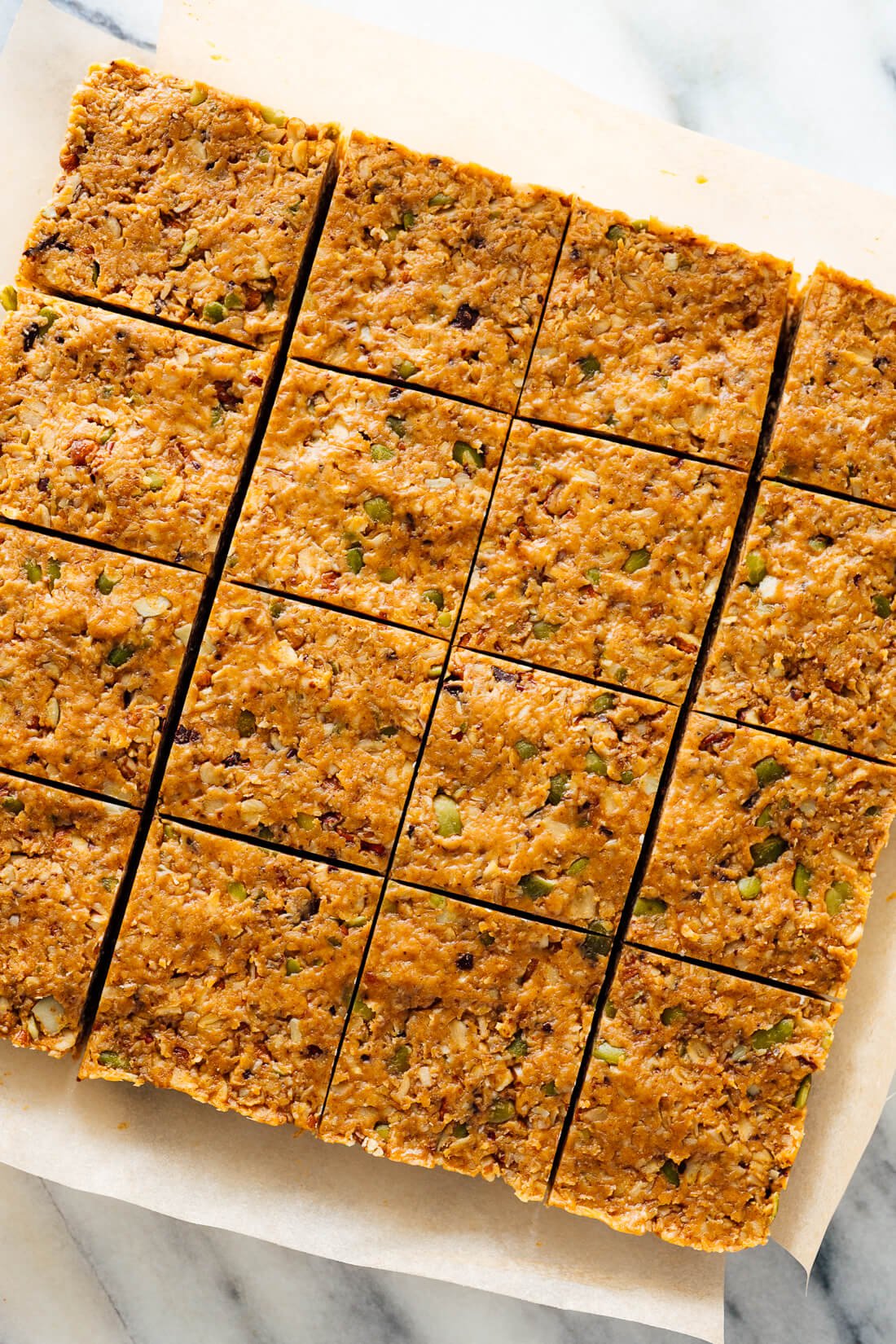 homemade granola bars recipe