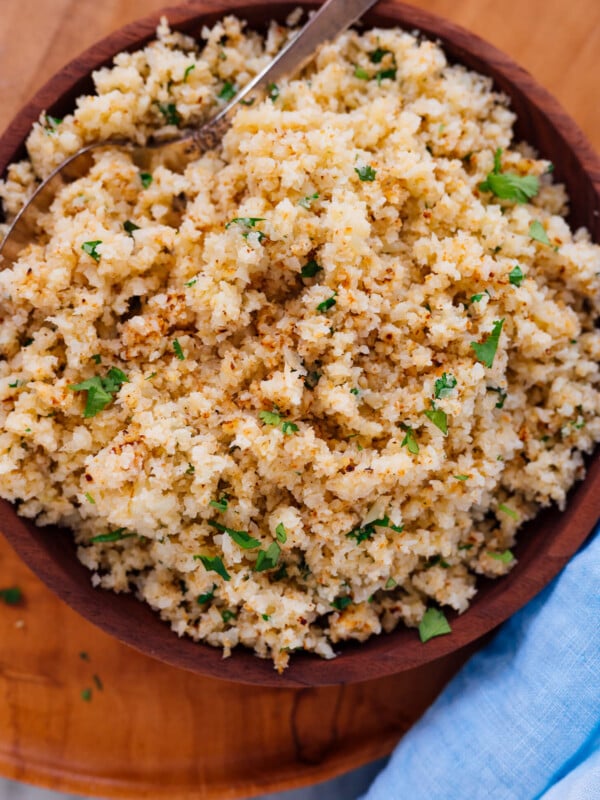 how to make cauliflower rice