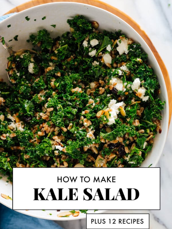 how to make kale salad plus tips