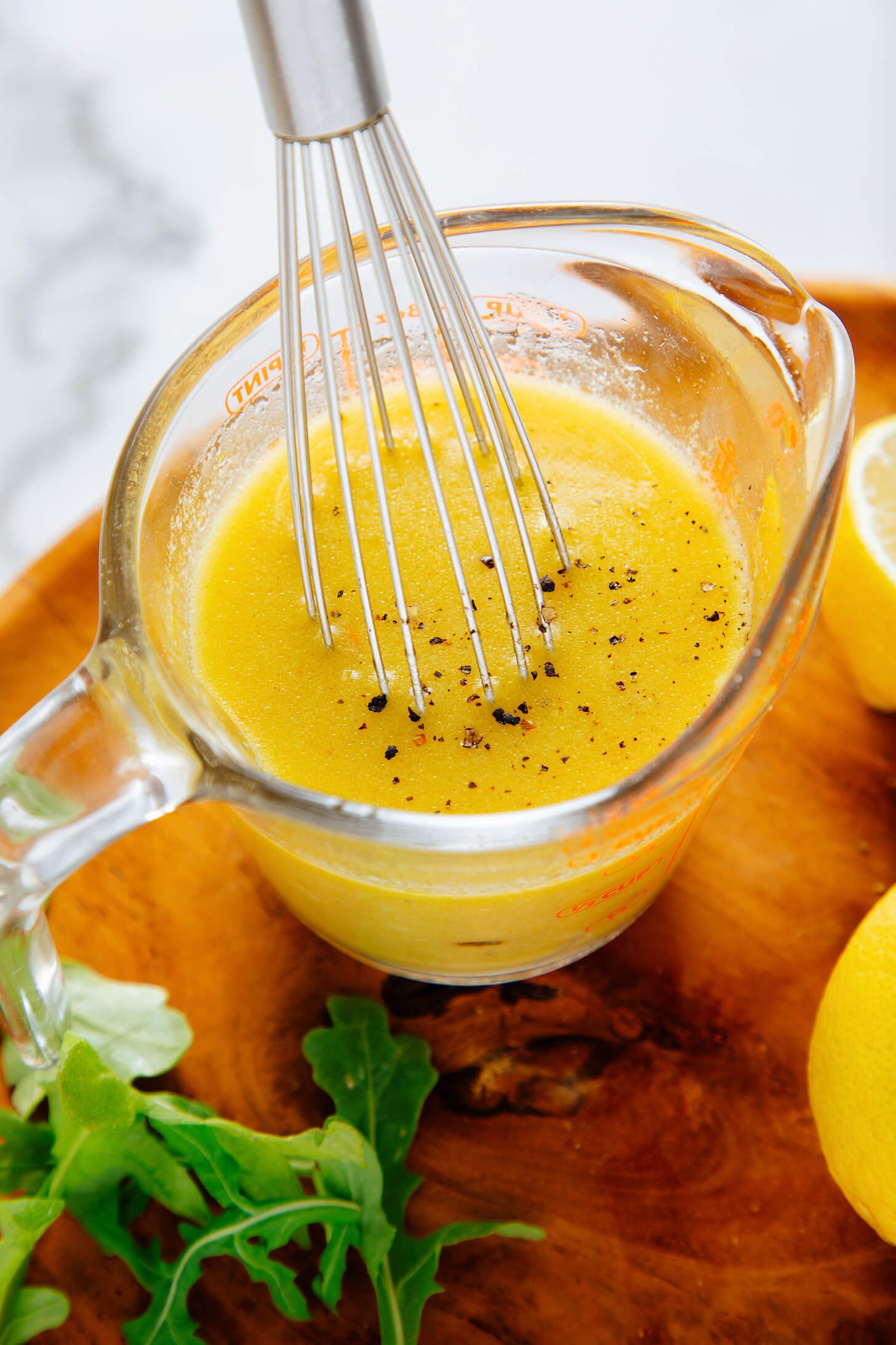 how to make lemon vinaigrette