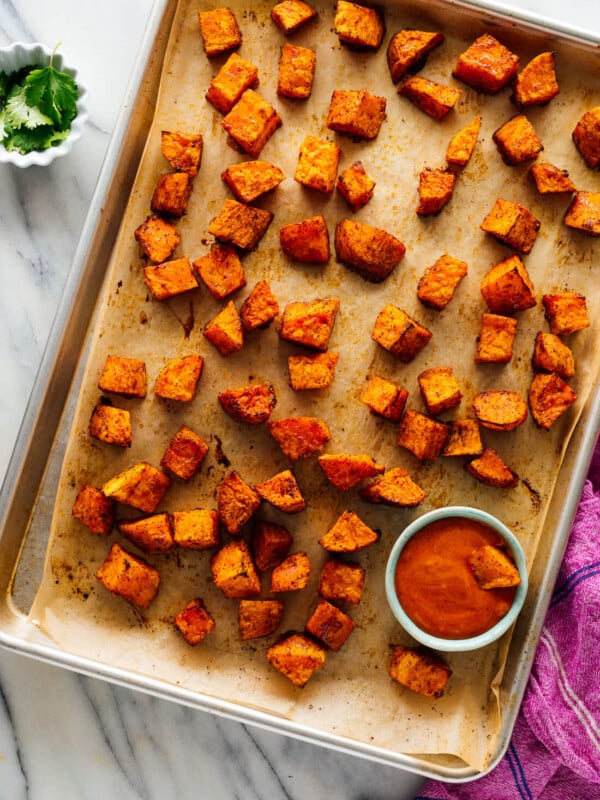 perfect roasted sweet potatoes recipe