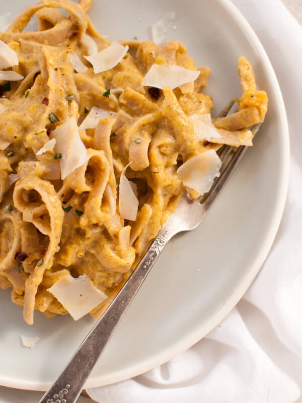 Pumpkin Fettuccine Alfredo