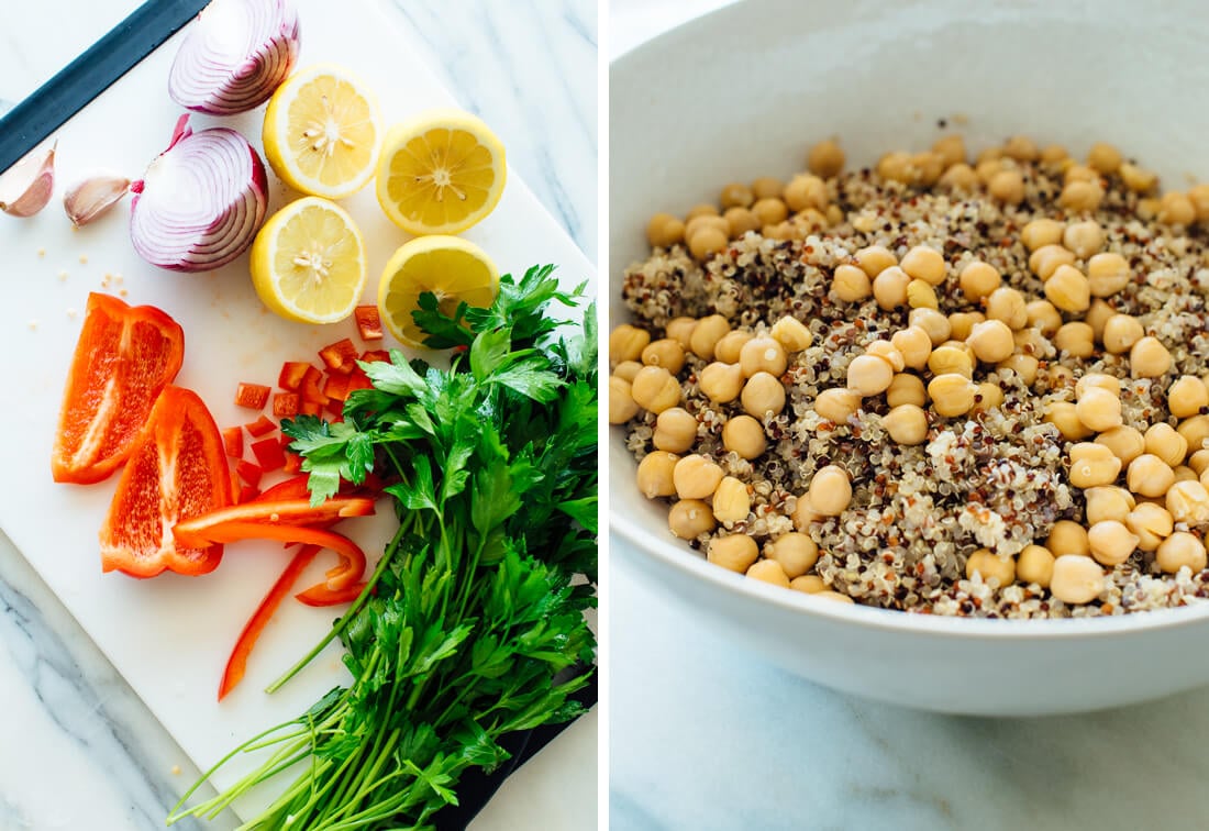 quinoa salad ingredients