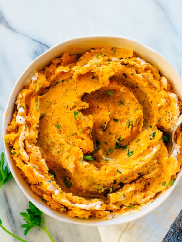 savory mashed sweet potatoes recipe