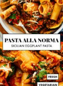 Sicilian pasta alla norma