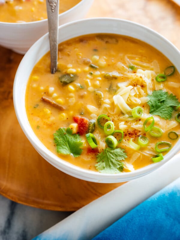 Southwestern corn chowder recipe