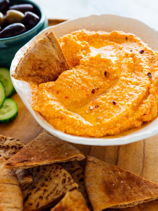 spicy red pepper feta dip recipe