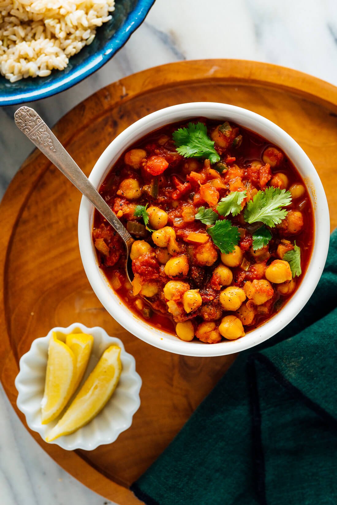 vegan chana masala recipe