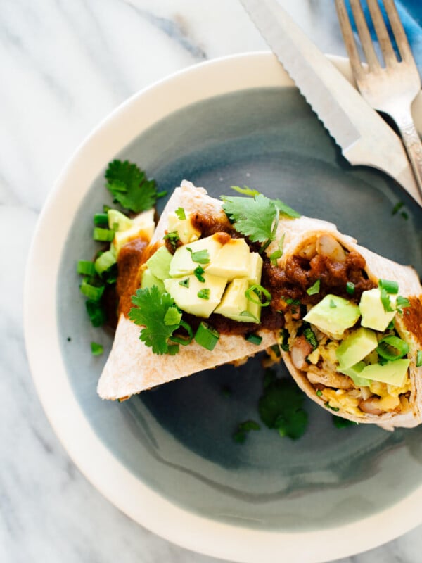 vegetarian breakfast burritos recipe