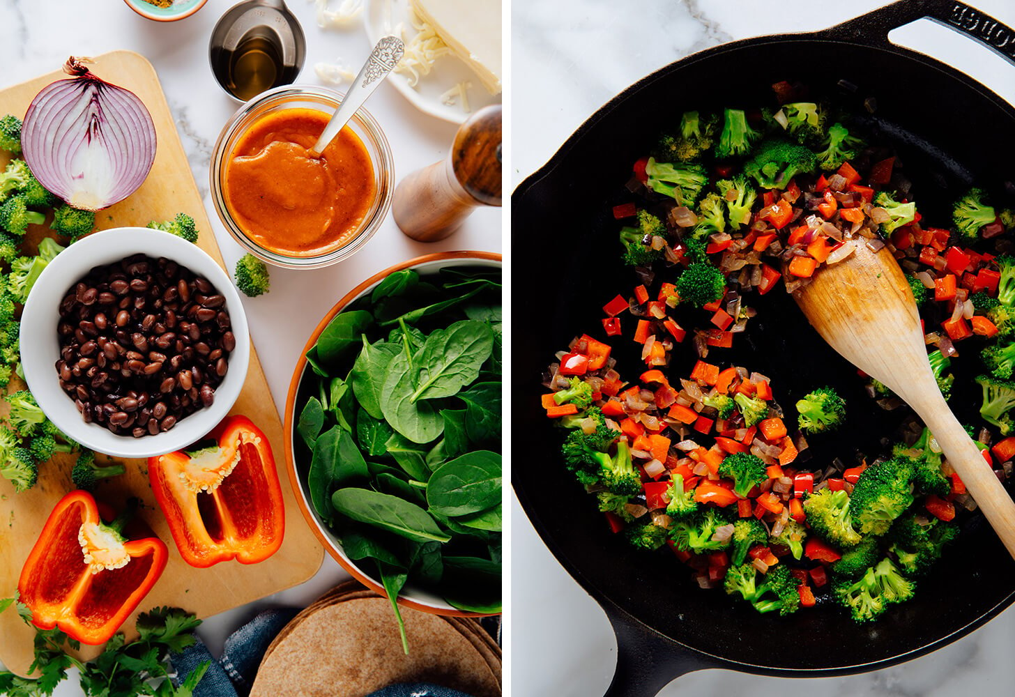 vegetarian enchilada ingredients