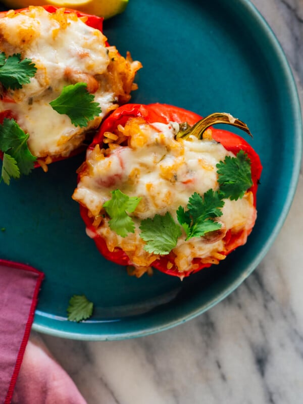 vegetarian stuffed peppers recipe