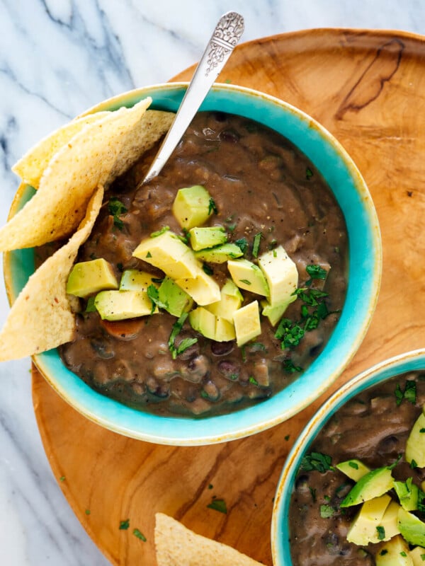 vegetarian/vegan black bean soup recipe